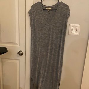 Anthropologie midi tshirt dress